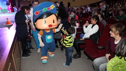 Pepee Yenimahalle'de Miniklerle Buluştu