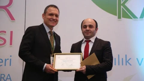 Tunceli'de Kanser Tarama Ödülü Alındı