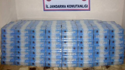 Kilis'te Kaçak Sigara Operasyonu