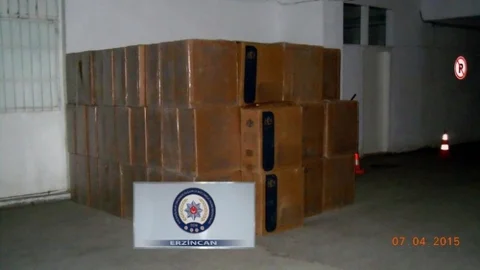 Erzincan'da Kaçak Sigara Operasyonu