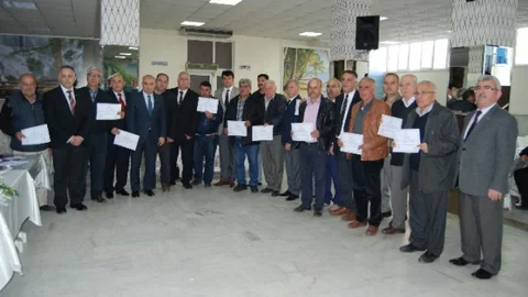 Aydın'da 165 Şoför Sertifika Aldı