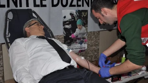 Giresun'da Kan Bağışı Etkinliği