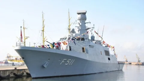 TCG Heybeliada Ordu Limanı'na Geliyor