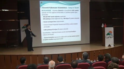 GAP Eylem Planı Toplantısı Şanlıurfa'da Gerçekleşti