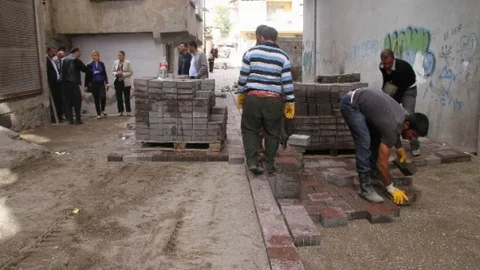 Bağlar'da Kaldırım ve Parke Taşı Denetimi