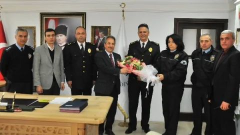 Akşehir Emniyet Müdürü'nden Ziyaret