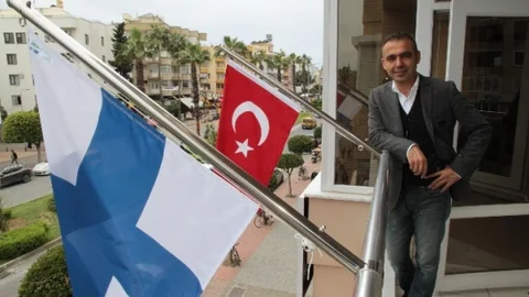 Alanya'da Finlandiyalılar Oy Kullandı