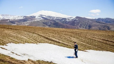 Bitlis'te Kar Manzarası