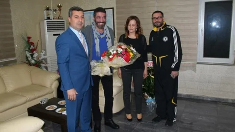 Hüsnü Şenlendirici ve Hakan Altun'dan Ziyaret