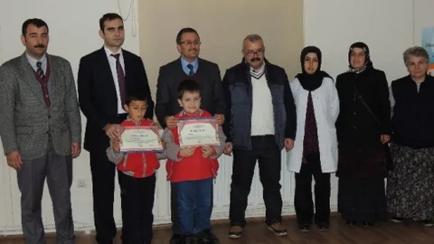 Kabadüz'de Başarı Ödülleri Verildi