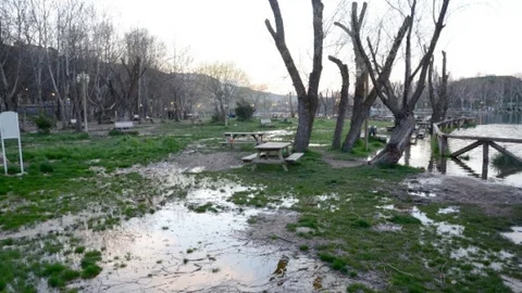 Malatya Tabiat Parkı'nda Su Taşması