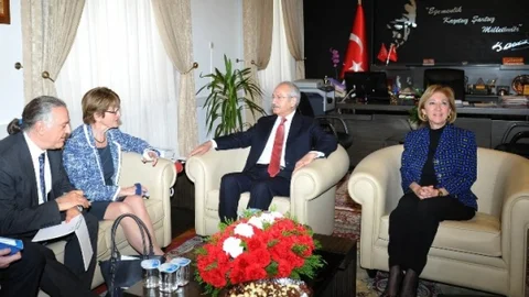 Kılıçdaroğlu'na Avrupa Konseyi Ziyareti