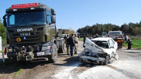 Malkara'da Trafik Kazası