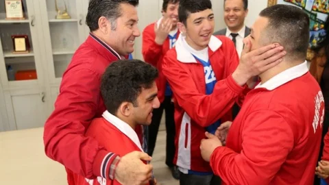 Bodrum'da Özel Sporcular Ziyaret Etti