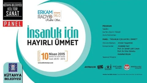 Kütahya'da Panel Düzenlenecek