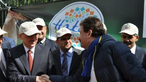 Taksim'de Künefe İkramı Yapıldı