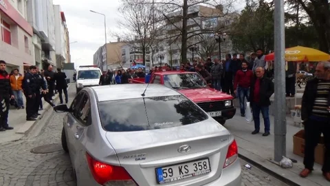 Tekirdağ'da Bankaya Silahlı Soygun Girişimi