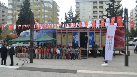 Çanakkale Destanı Sergisi Kahramanmaraş'ta Açıldı