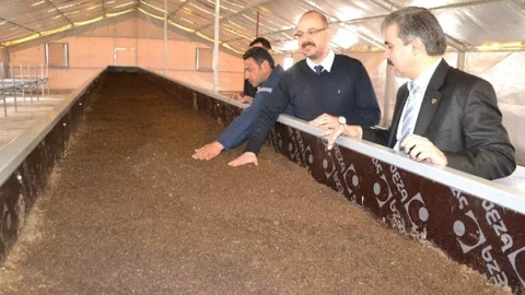 Kayseri'de Solucan Gübresi Yatırımı