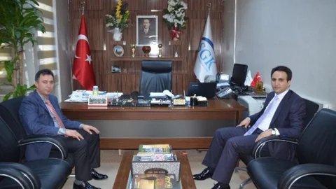 Kaymakam Dundar'dan Ökten'e Ziyaret