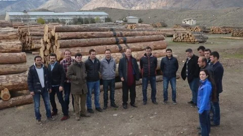 Erzurum'da Orman Mühendislerine Eğitim