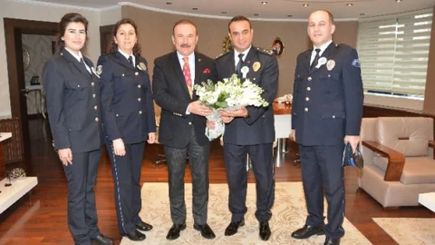 İzmit'te Emniyet Müdürü Ziyareti