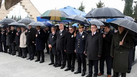 Bursa'da Şehitler Anıldı