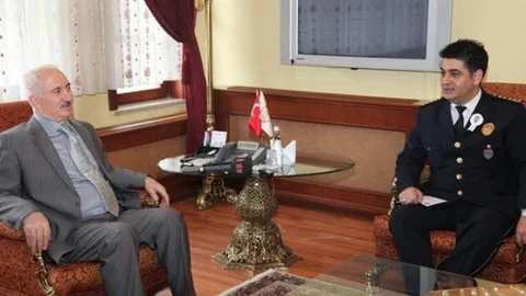 Vali Alim Barut'a Polis Ziyareti