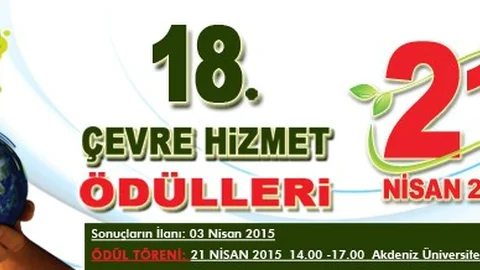 Akdeniz Üniversitesi'nde Çevre Ödülleri Belirlendi