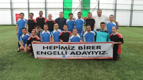 Engellilere Saygı Maçı Erzincan’da Yapıldı