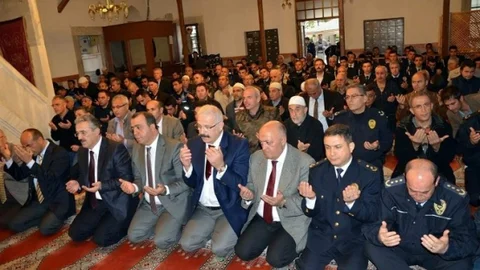 Aydın'da Şehitler İçin Mevlit Okutuldu
