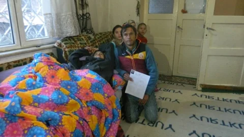 Bolu'da Aileye Destek Geldi