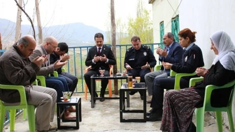 Sason'da Şehit ve Gazi Ziyareti