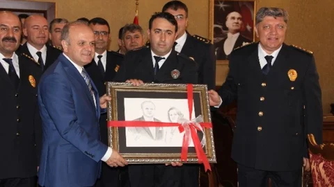 Mersin'de Emniyet Müdürü Ziyareti