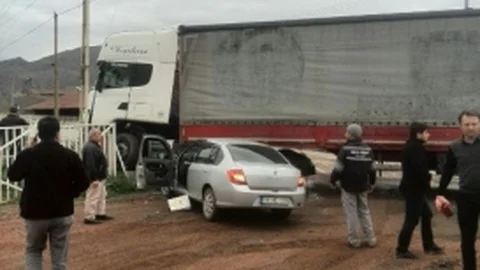 Osmancık'ta Trafik Kazası: 1 Yaralı
