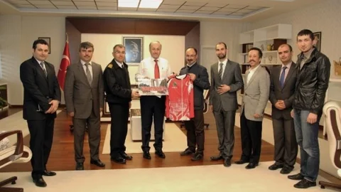 Bartın Valisi'ne Teşekkür Ziyareti