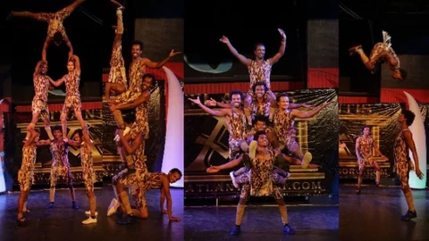 İzmir Optimum'da Akrobasi Gösterisi