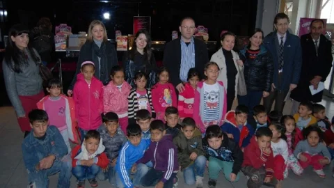 Kocagür'deki Çocuklar Sinemayla Buluştu