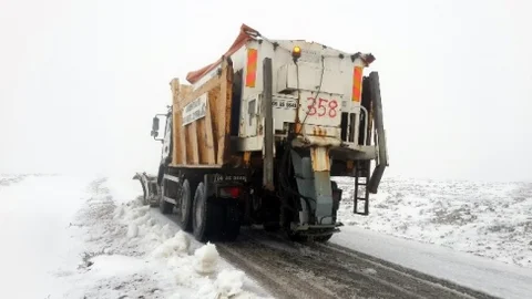 Ankara'da Karla Mücadele Başladı