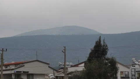 Aydın Akbük'te Kar Yağışı Etkili Oldu