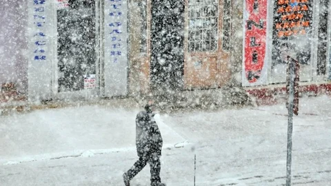 Akşehir'de Etkili Kar Yağışı