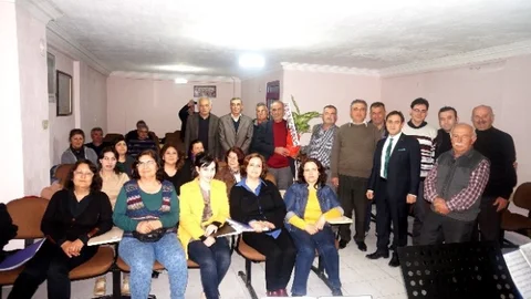 Sarıgöl Ziraat Odası'ndan Koroya Destek