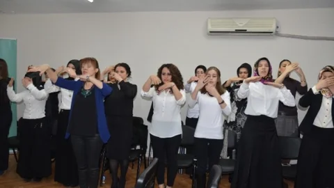 Bafra'da İşaret Dili Kursu Tamamlandı