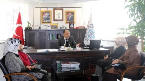 AK Parti Kadın Kolları'ndan Ziyaret