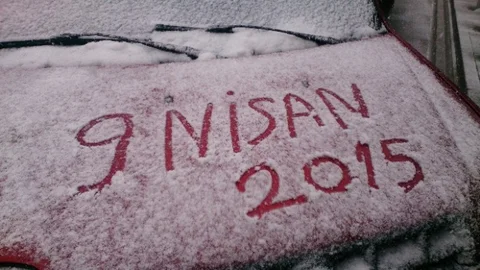 Ankara'da Kar Yağışı Etkili Oldu