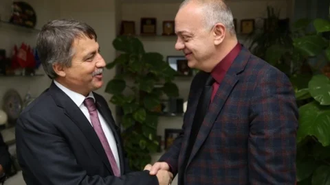 Ahmetli'de Başkanlar Buluştu