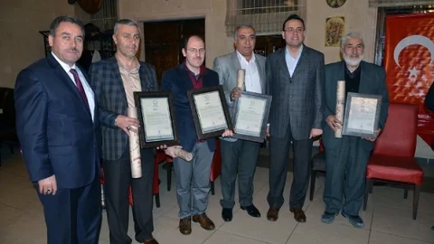 Hayırseverlere Nişane Verildi