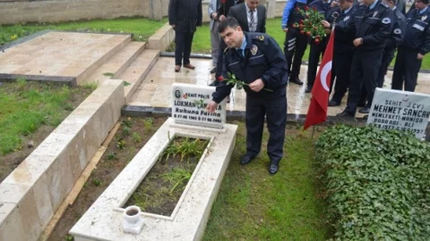 Kula'da Şehit Mezarlığı Ziyareti Yapıldı