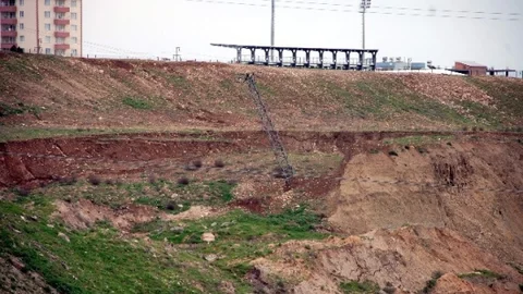 Adıyaman'da Heyelan Tehlikesi