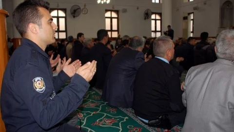 Adıyaman'da Şehit Polisler İçin Mevlit Okutuldu